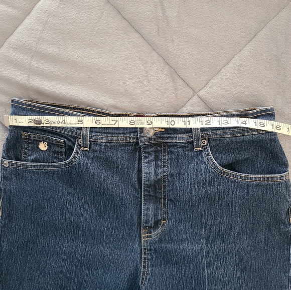 Gloria Vanderbilt Amanda jeans with rhinestones Size 12 - Picture 6 of 11